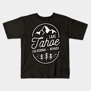 Lake Tahoe California Nevada Kids T-Shirt